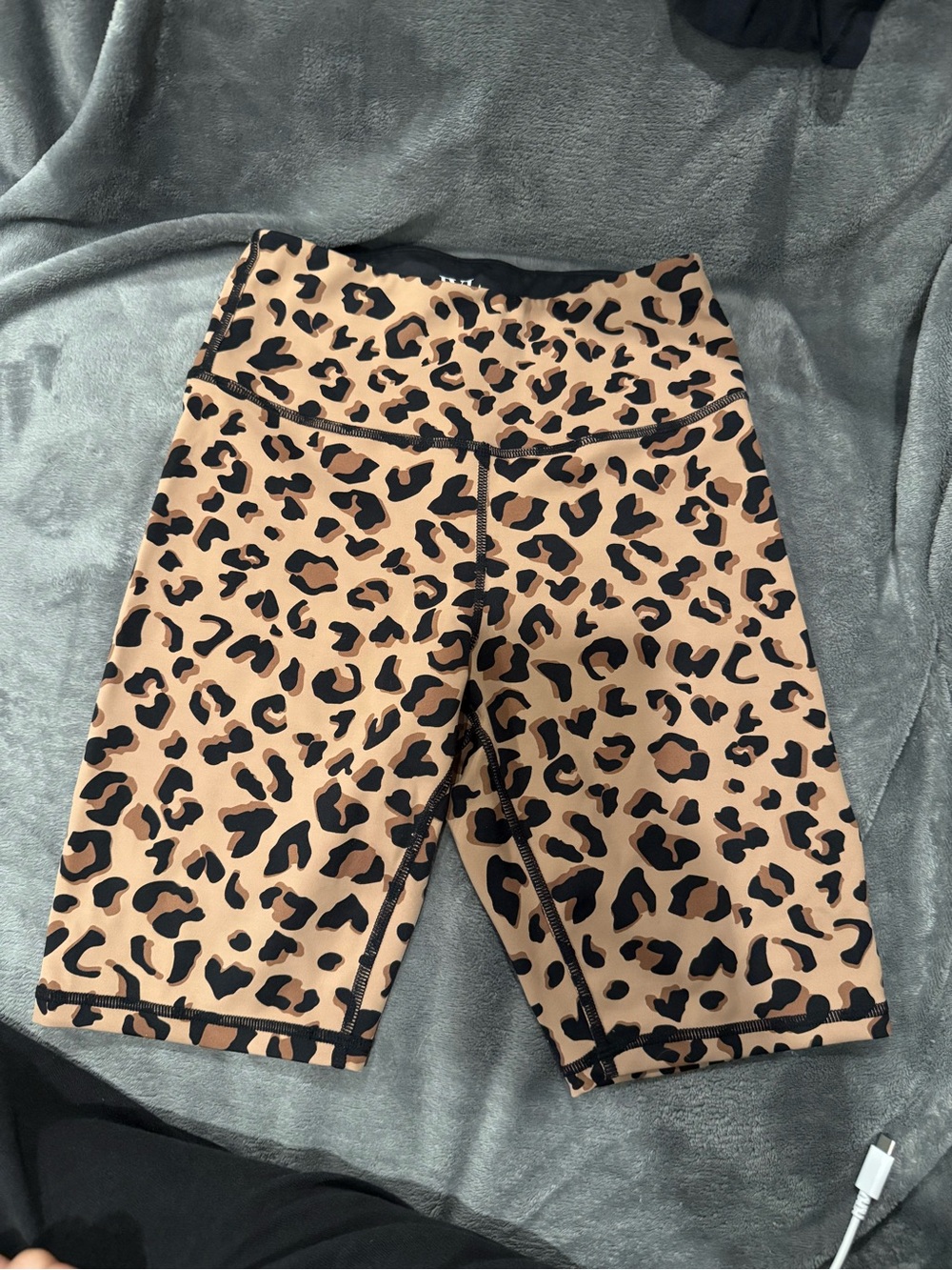 Leopard bike shorts like‎ new size 4